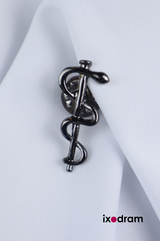 Pin Símbolo de doctor Black